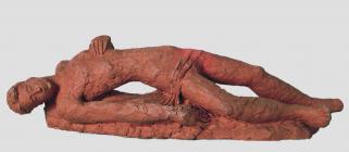 Мъжка фигура (Раненият – ескиз), 1974